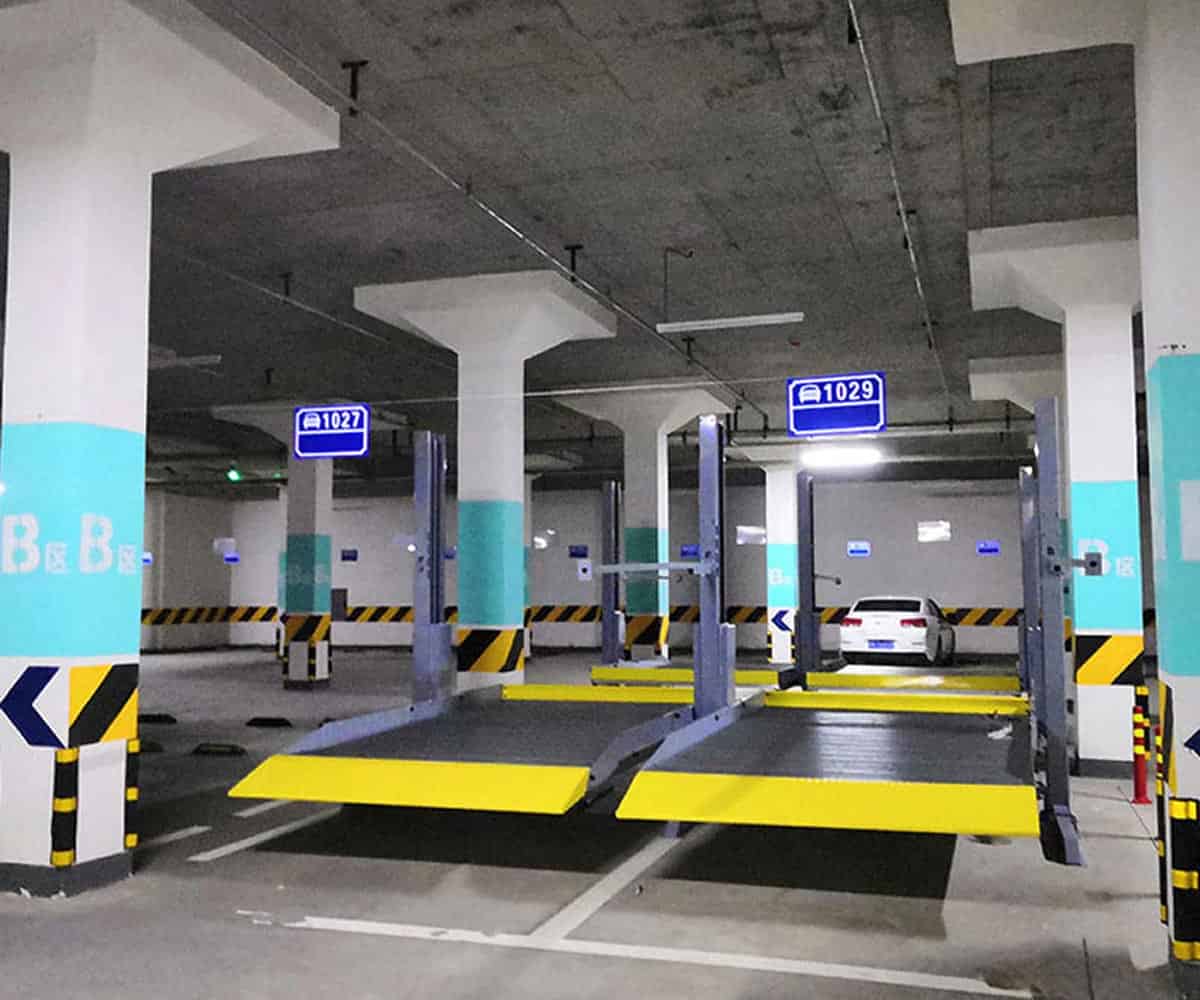 雙層升降橫移式機械立體車庫過驗收